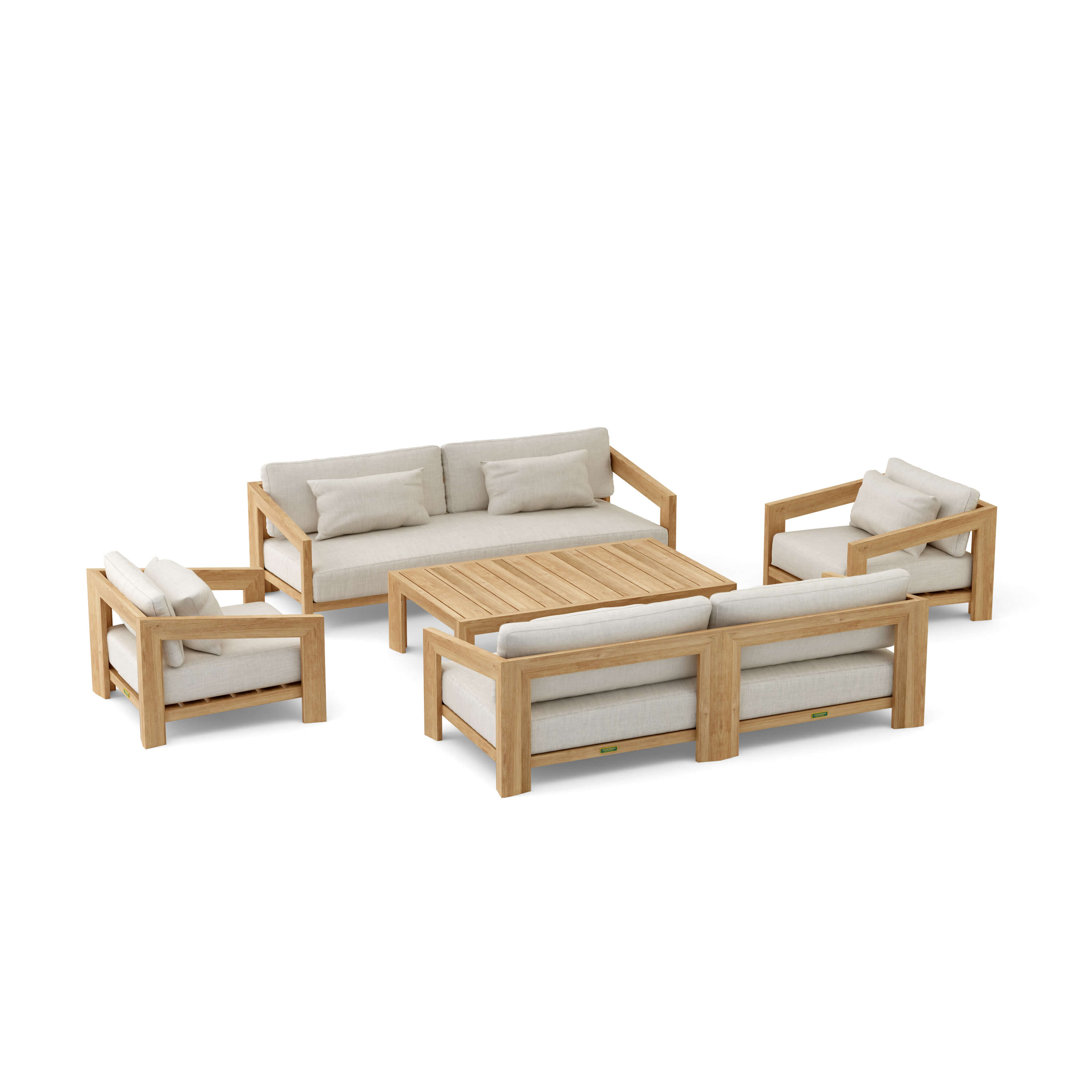 Set-852 Smyrna Deep Seating Set