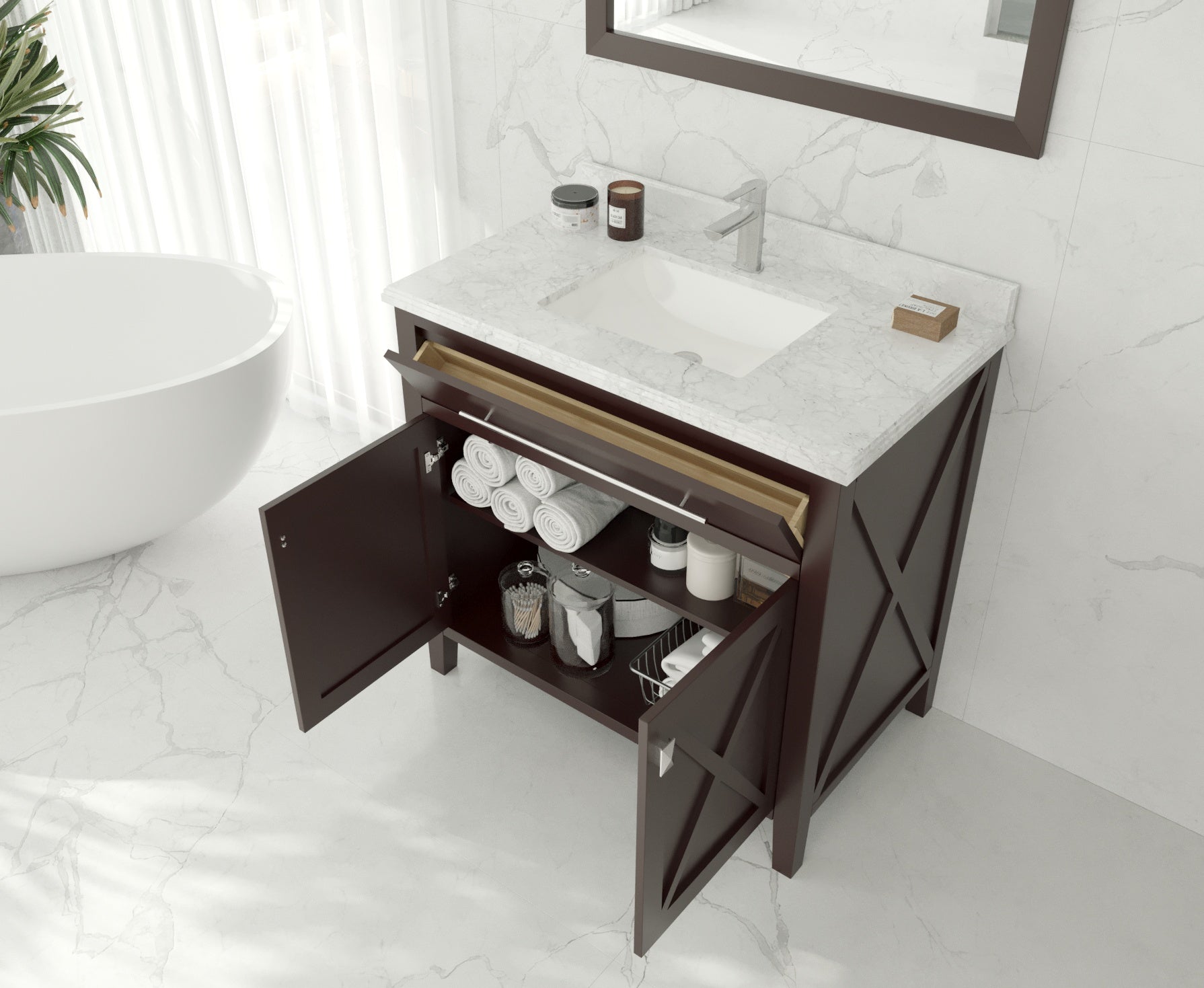 Wimbledon 36" Bathroom Vanity Cabinet
