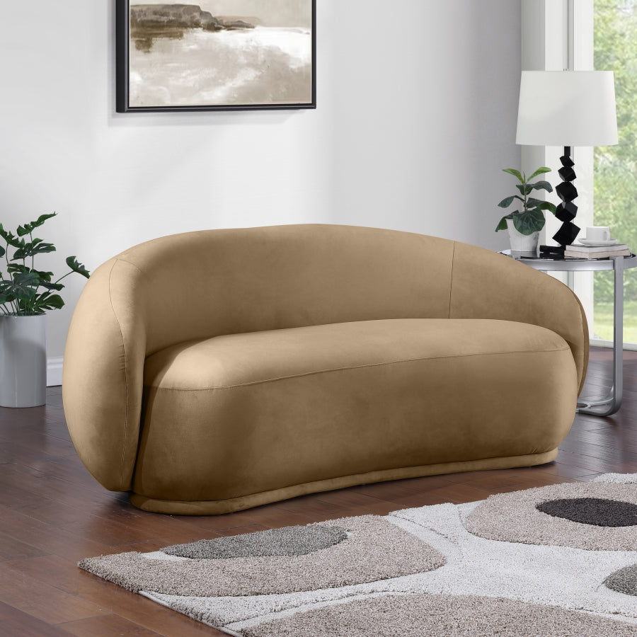 Emery 77" Velvet Upholstered Loveseat