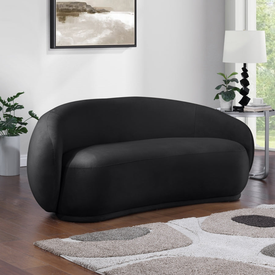 Emery 77" Velvet Upholstered Loveseat