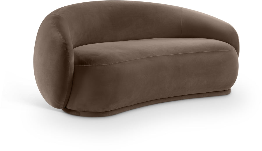 Emery 77" Velvet Upholstered Loveseat