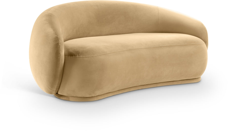Emery 77" Velvet Upholstered Loveseat