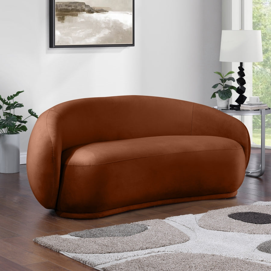 Emery 77" Velvet Upholstered Loveseat