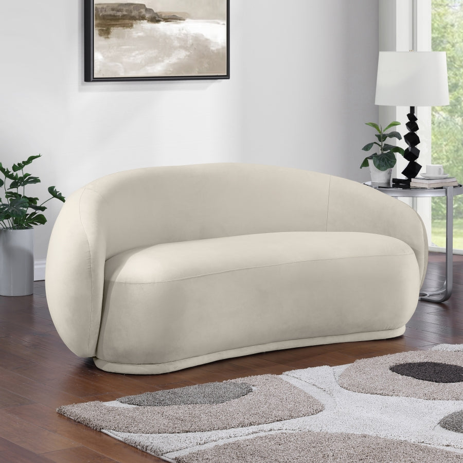 Emery 77" Velvet Upholstered Loveseat