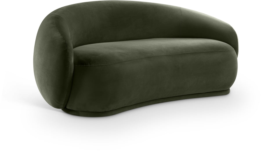 Emery 77" Velvet Upholstered Loveseat