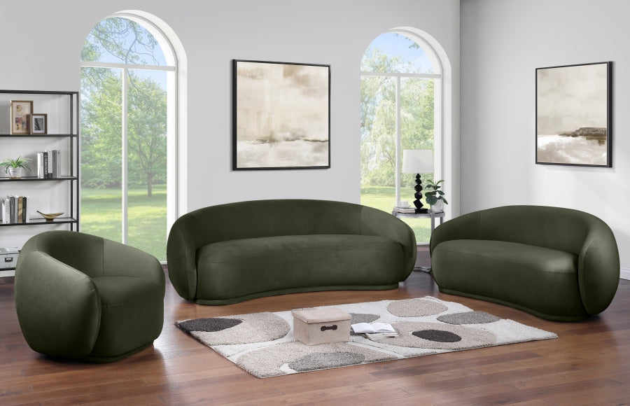 Emery 77" Velvet Upholstered Loveseat