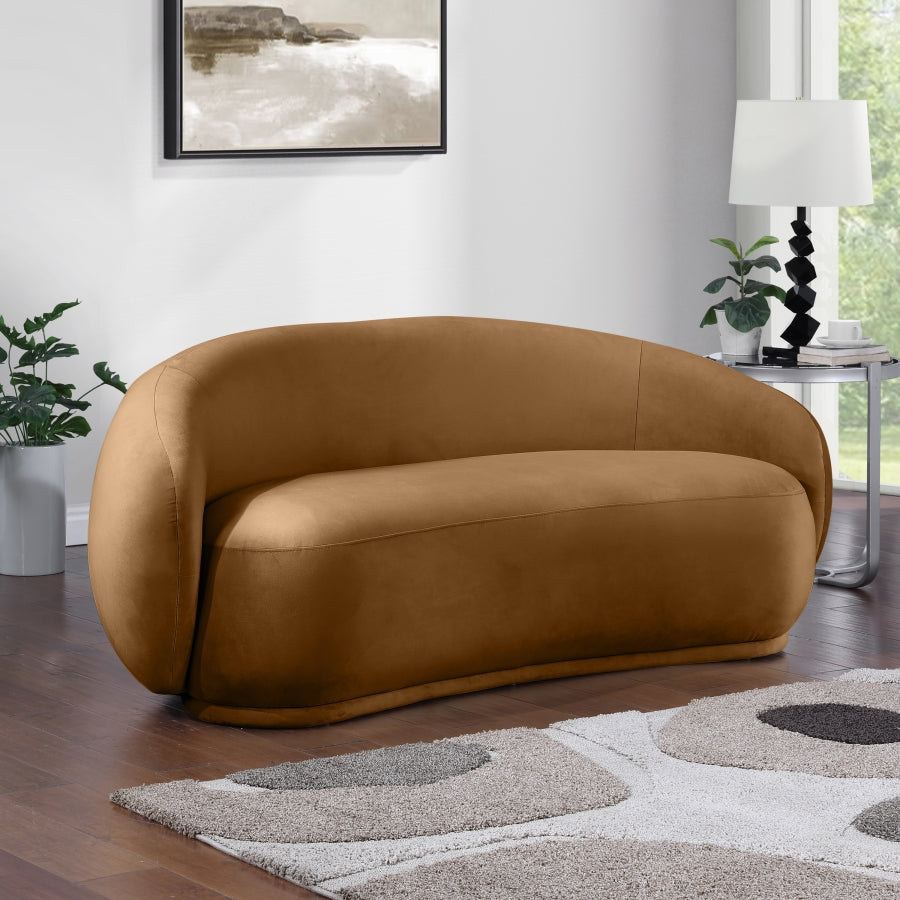Emery 77" Velvet Upholstered Loveseat