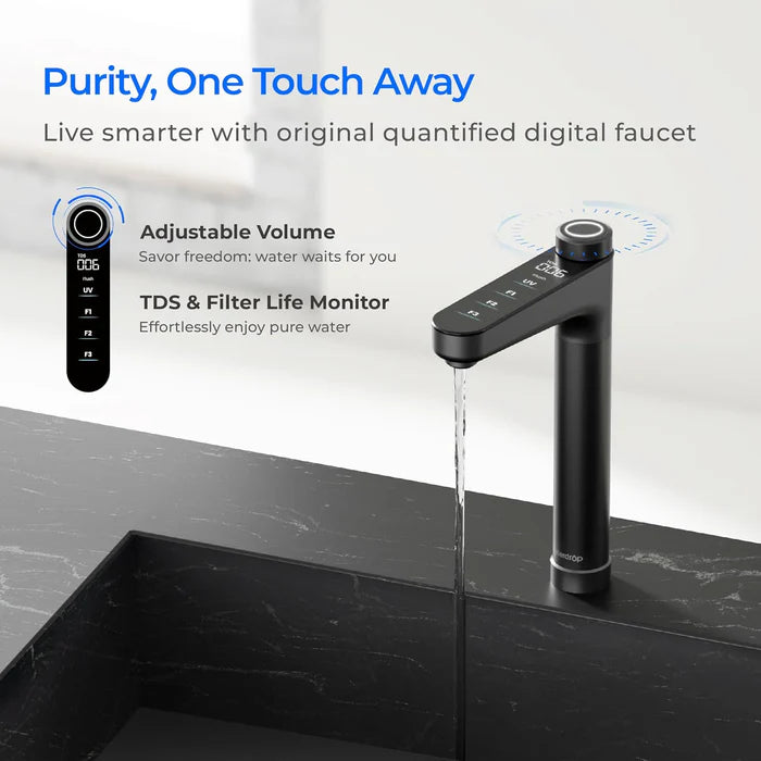 Waterdrop X16 Tankless RO System | 11-Stage 1600GPD Smart Filter