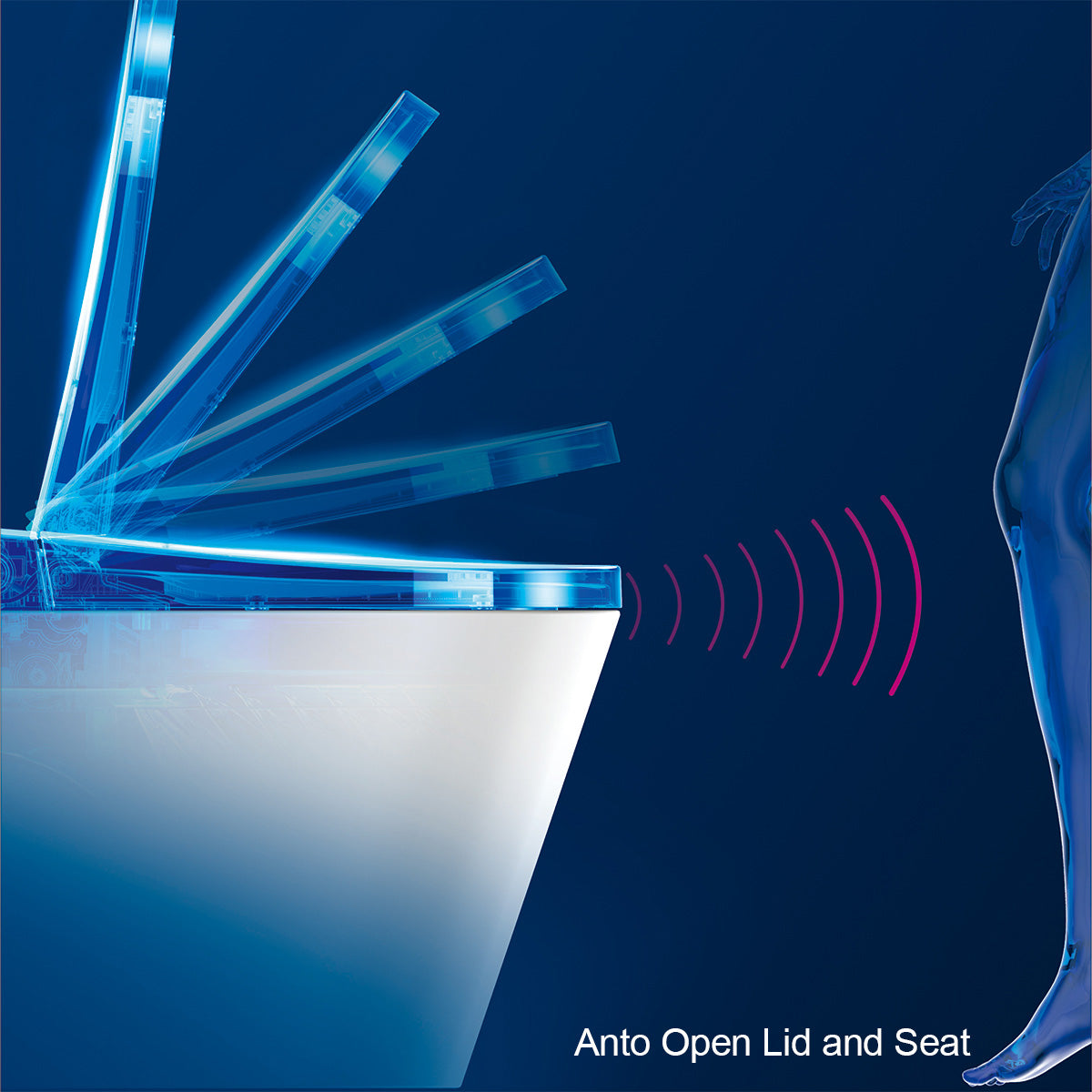 Blossom Smart Toilet ST09 03 – Auto Open Bidet Toilet with UV Sterilization