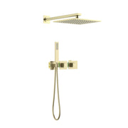 Quadra 2 Way Thermostatic Shower System With Rough-in Valve