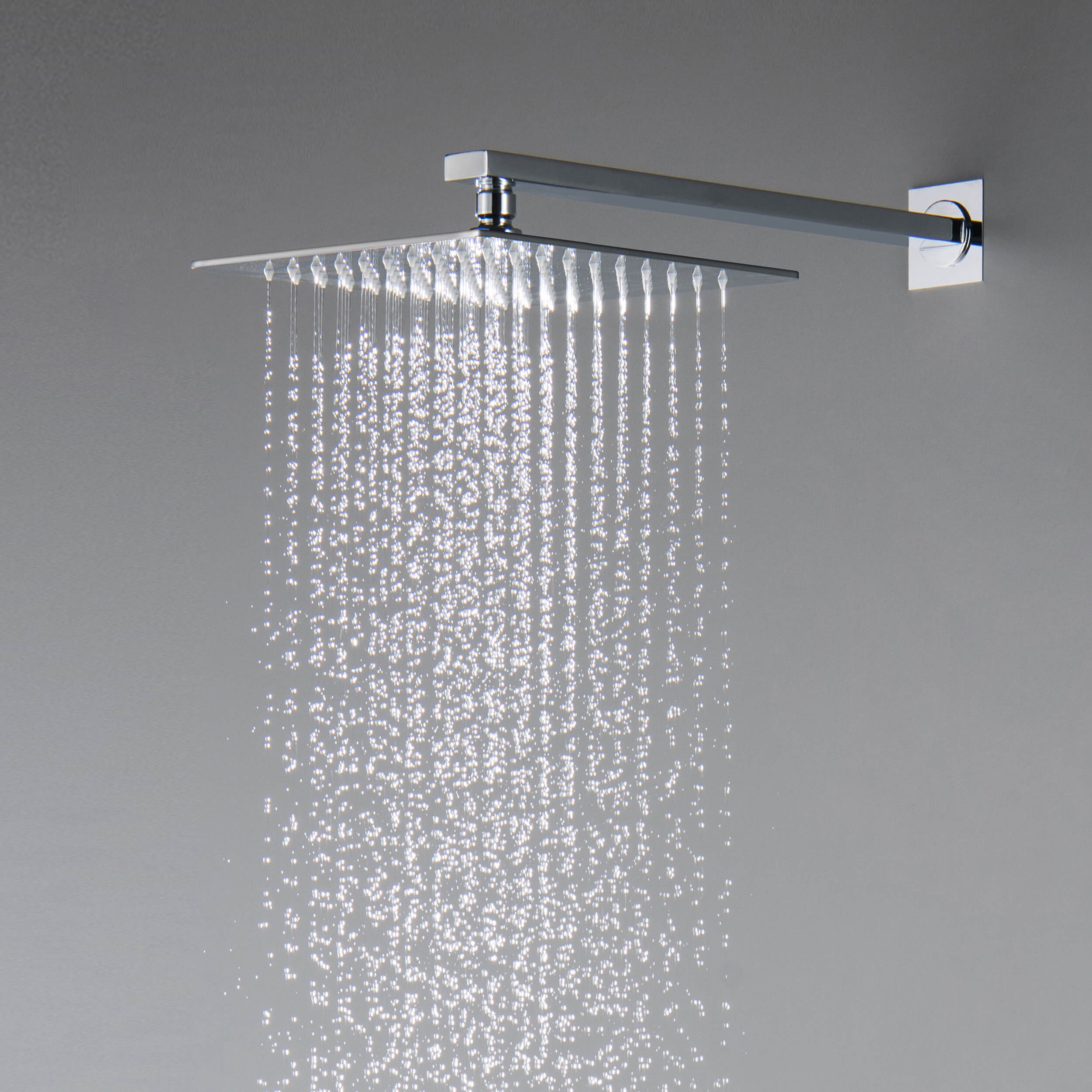 Quadra 2 Way Thermostatic Shower System With Rough-in Valve
