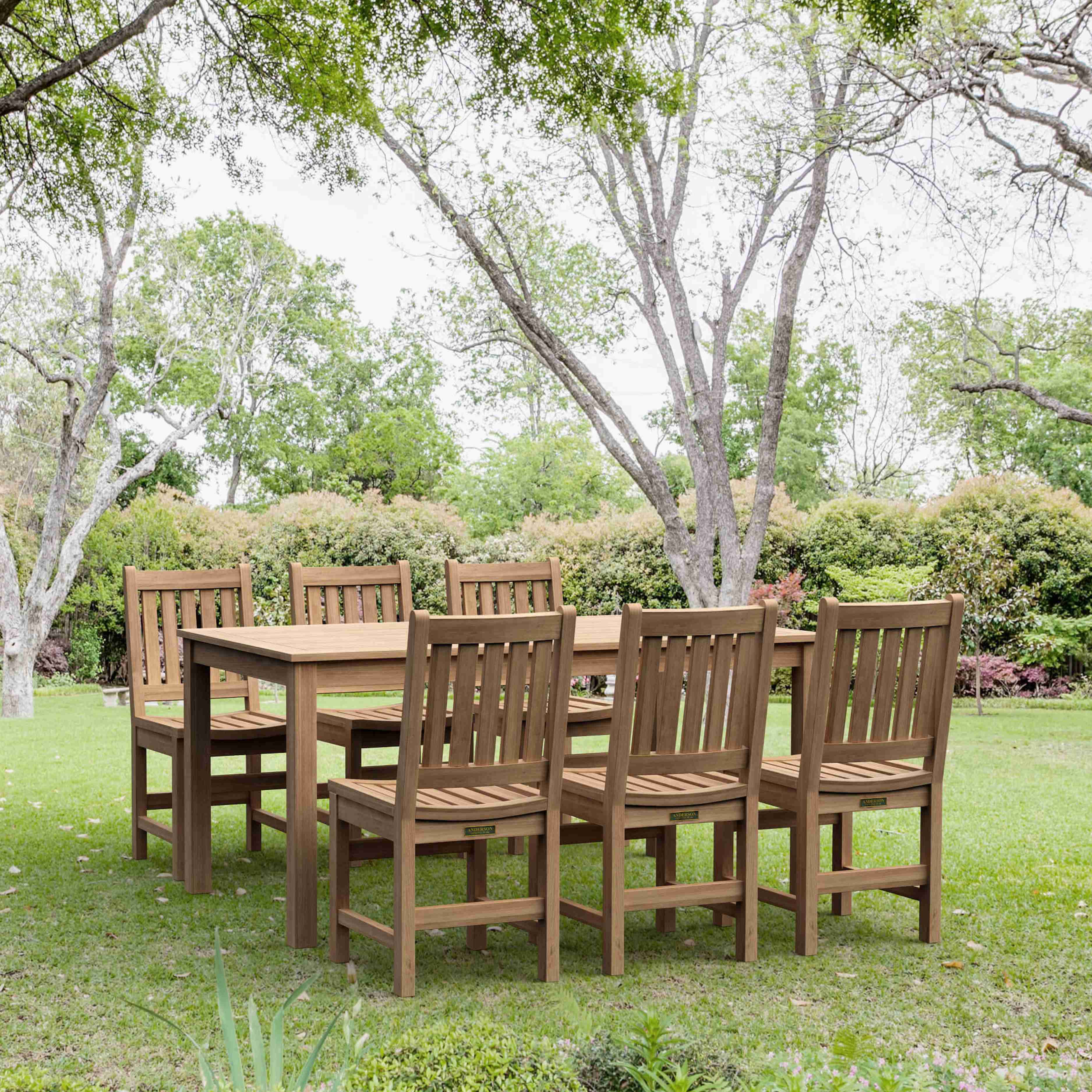 Sonoma 7-Pc Rectangular Dining Table Set