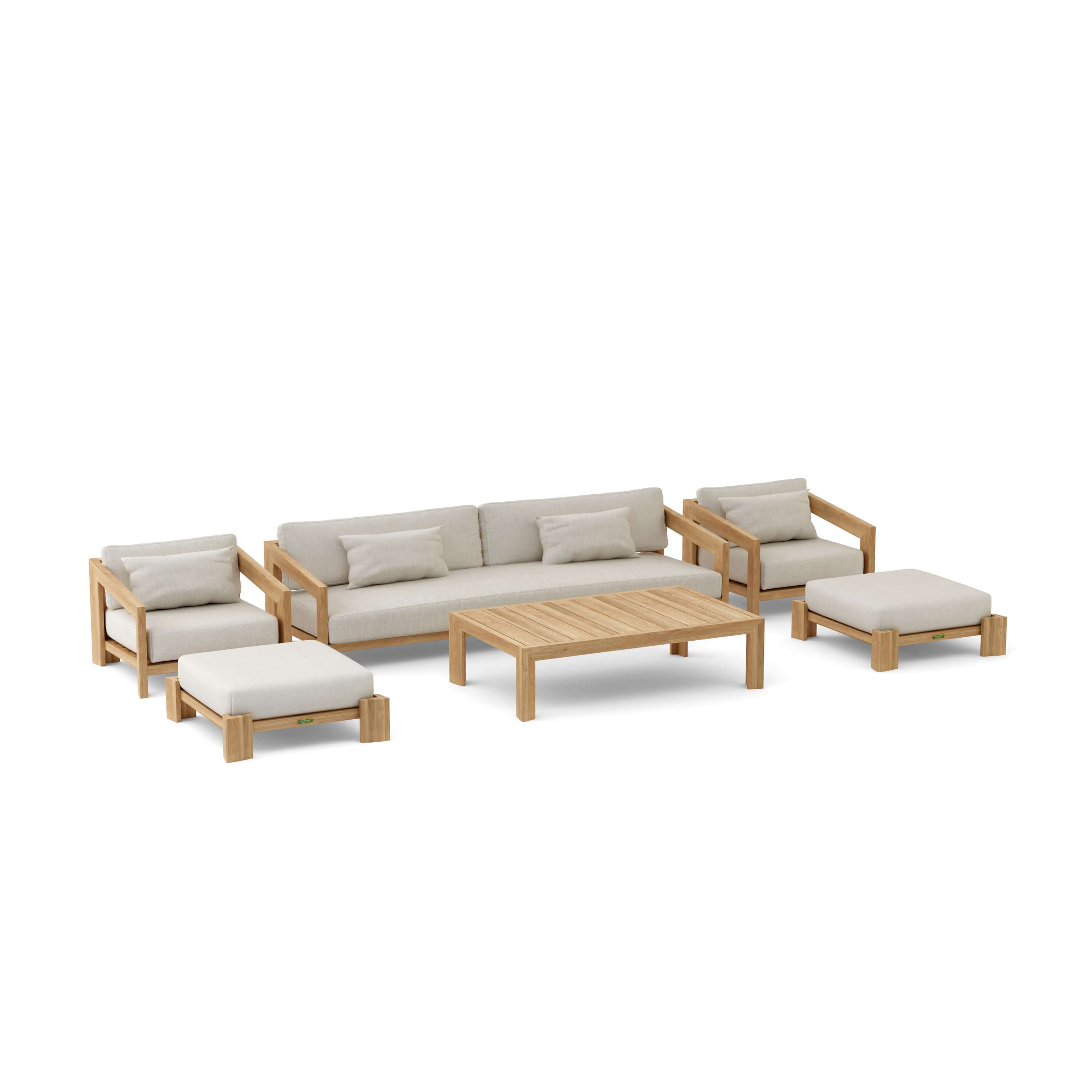 Set-853 Smyrna Deep Seating Set
