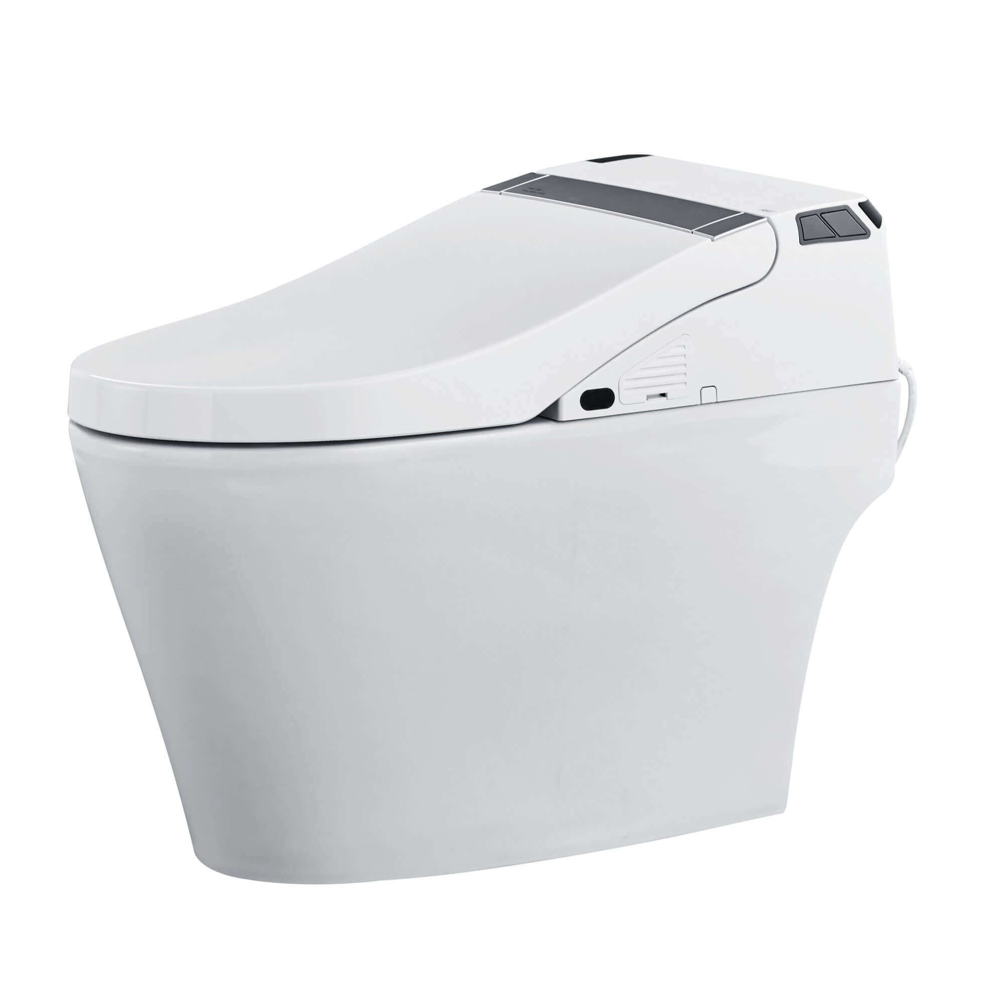Fine Fixtures Wave™ ST1W Smart Toilet Bidet Seat – ADA Dual Flush