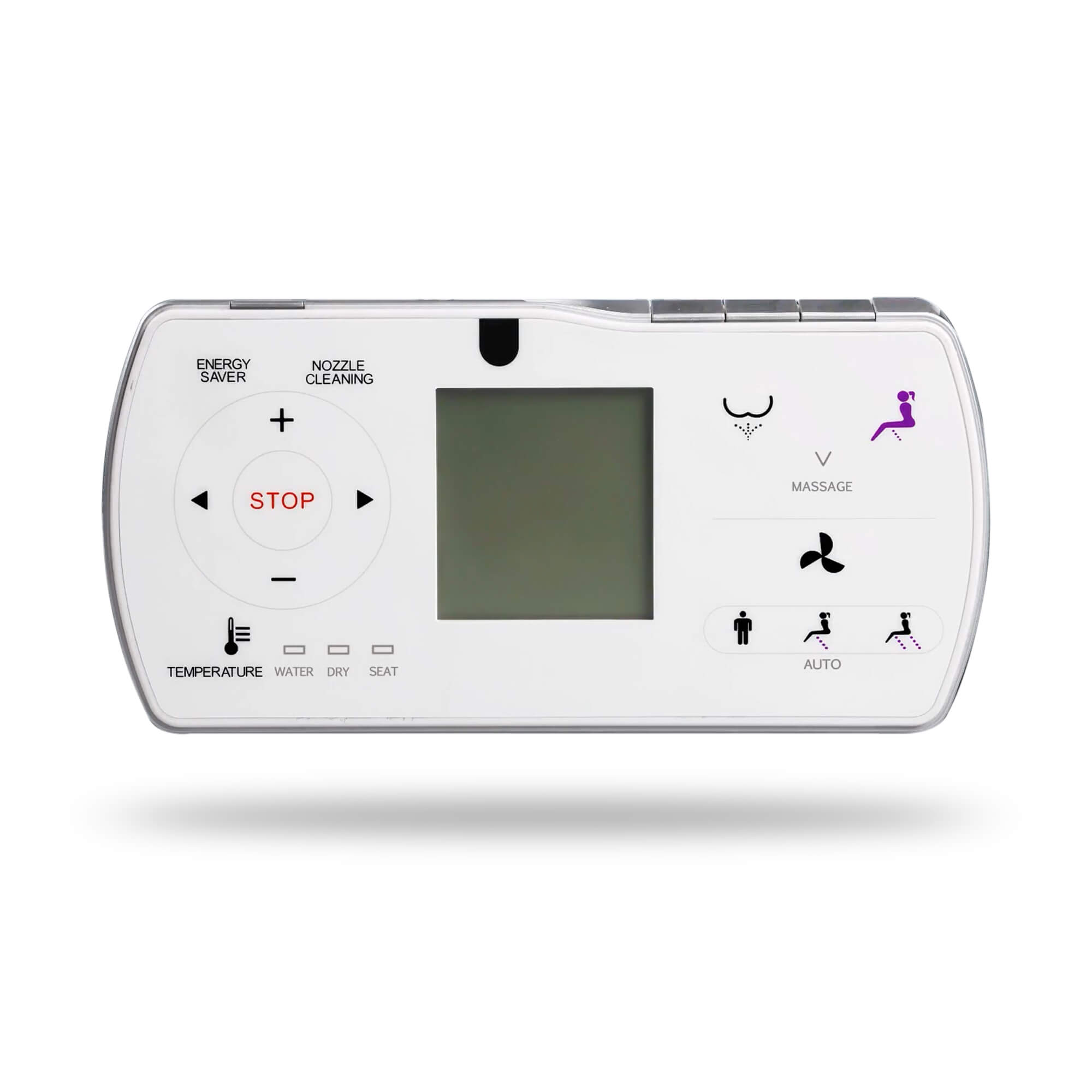 Fine Fixtures Wave™ ST1W Smart Toilet Bidet Seat – ADA Dual Flush