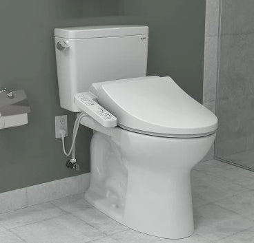 TOTO WASHLET A2 – SW3004 Elongated Electronic Bidet Seat with Side Panel
