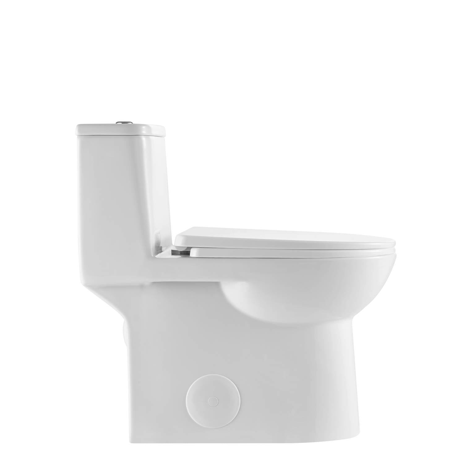 Blossom One Piece Toilet T9 03 – ADA Height Dual Flush Nano Glaze Design