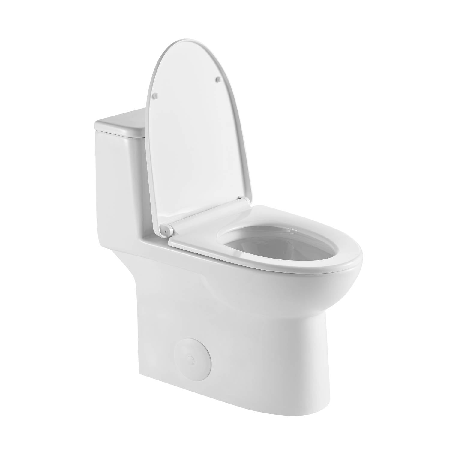 Blossom One Piece Toilet T9 03 – ADA Height Dual Flush Nano Glaze Design
