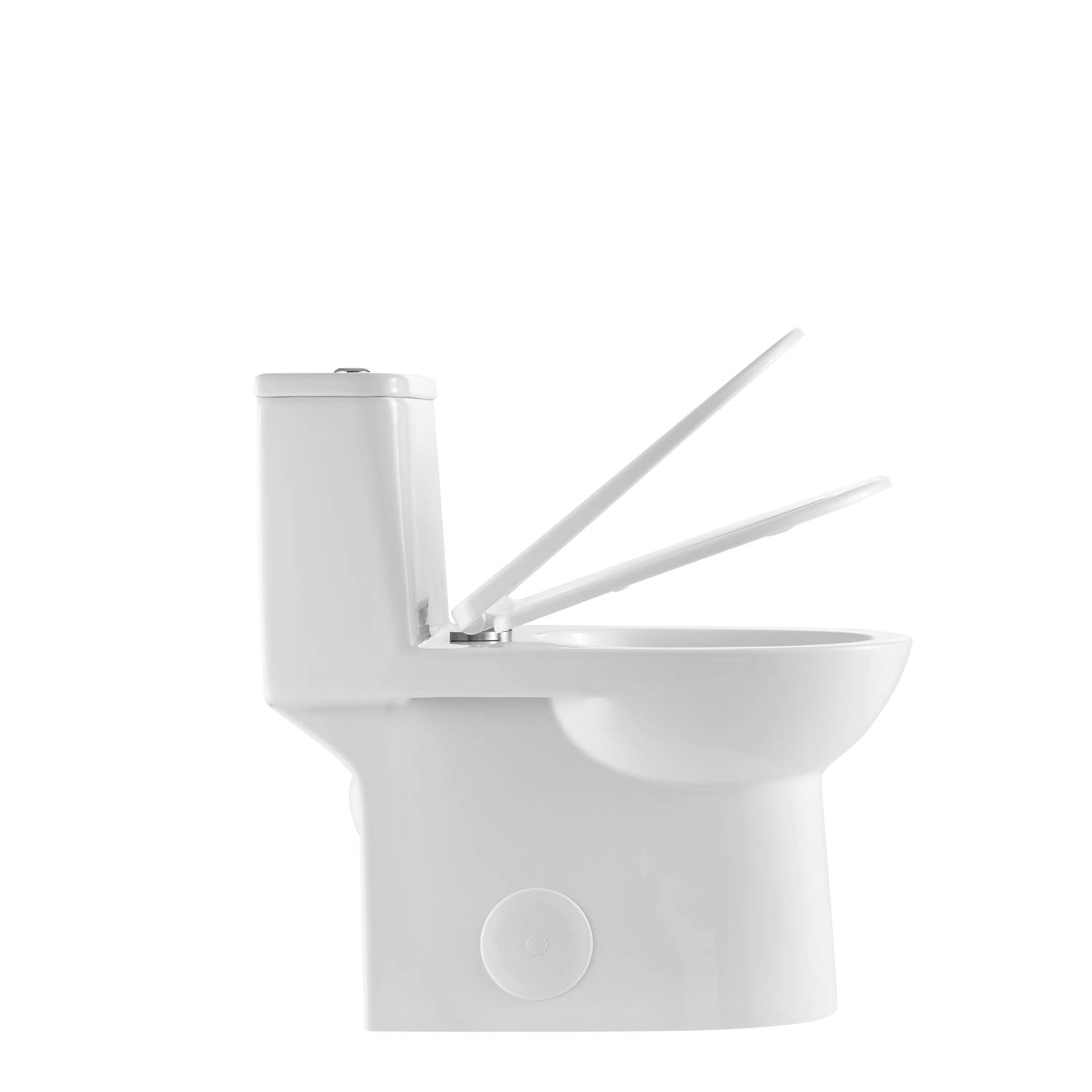 Blossom One Piece Toilet T9 03 – ADA Height Dual Flush Nano Glaze Design