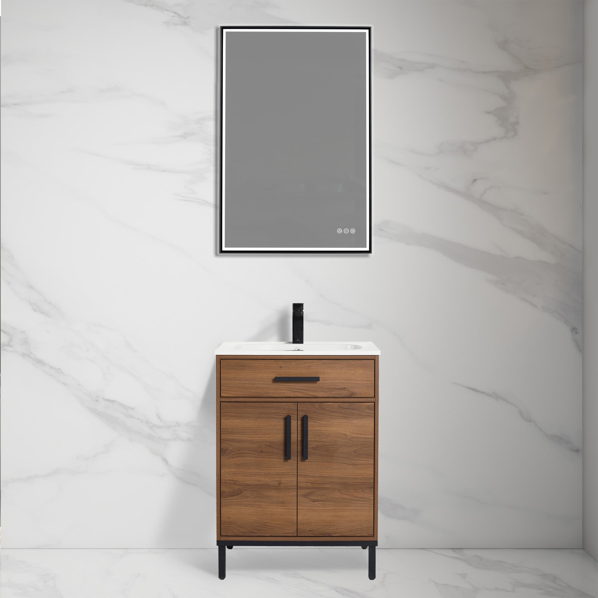 Lisbon 048 Vanity with SMC Sink (Knock-Down Assembly)