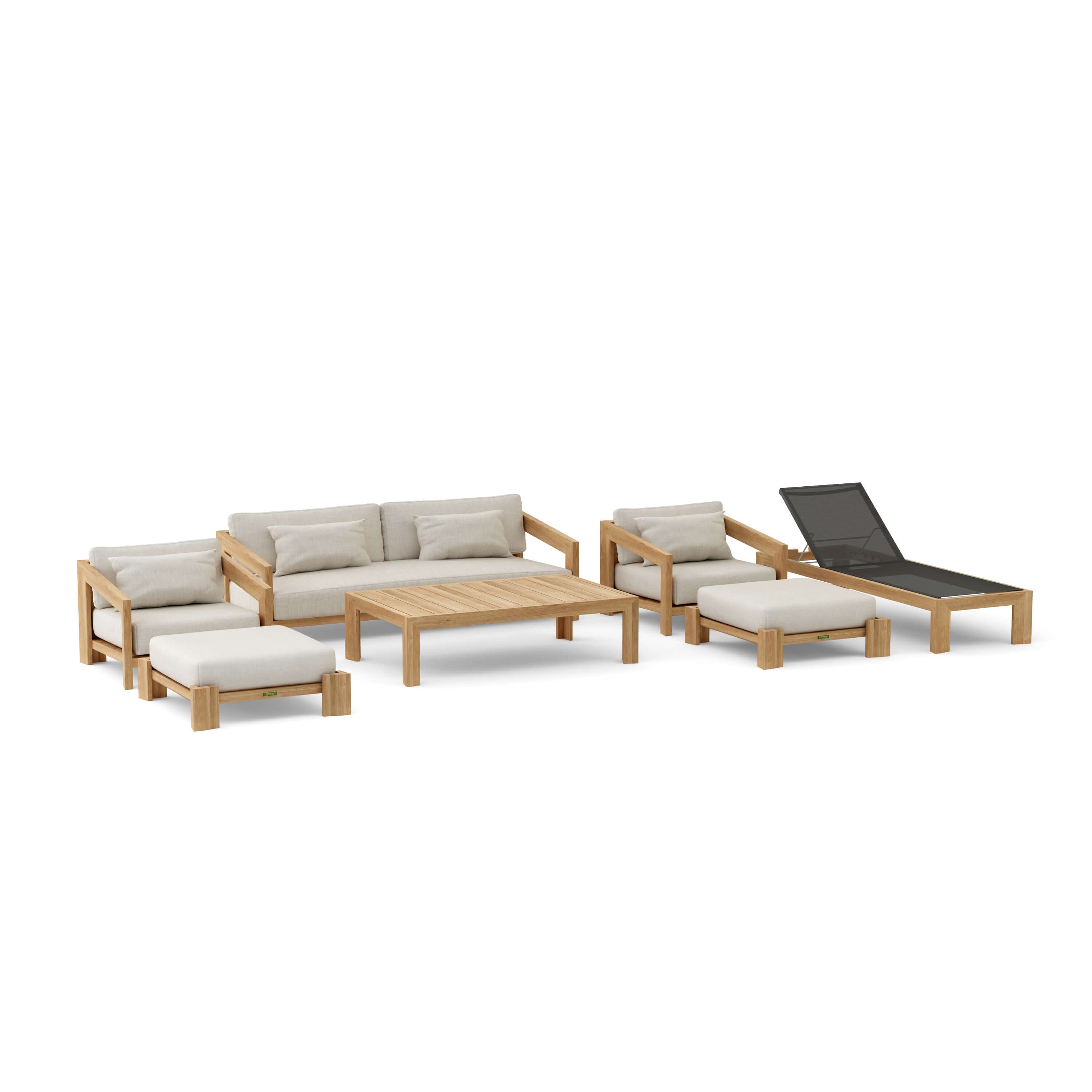 Set-854 Smyrna Deep Seating Set
