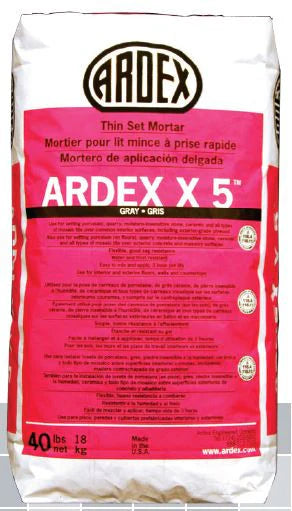 Ardex X-5 Flexible Tile and Stone Mortar – GS Design Center LLC