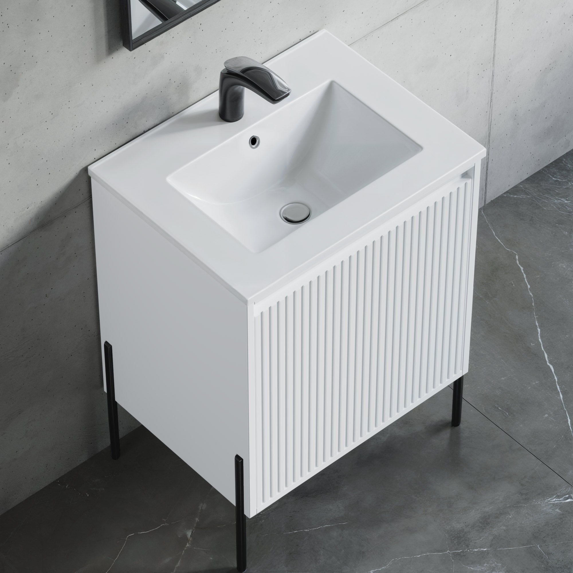 Topmount Bathroom Ceramic Basin 000 2418B