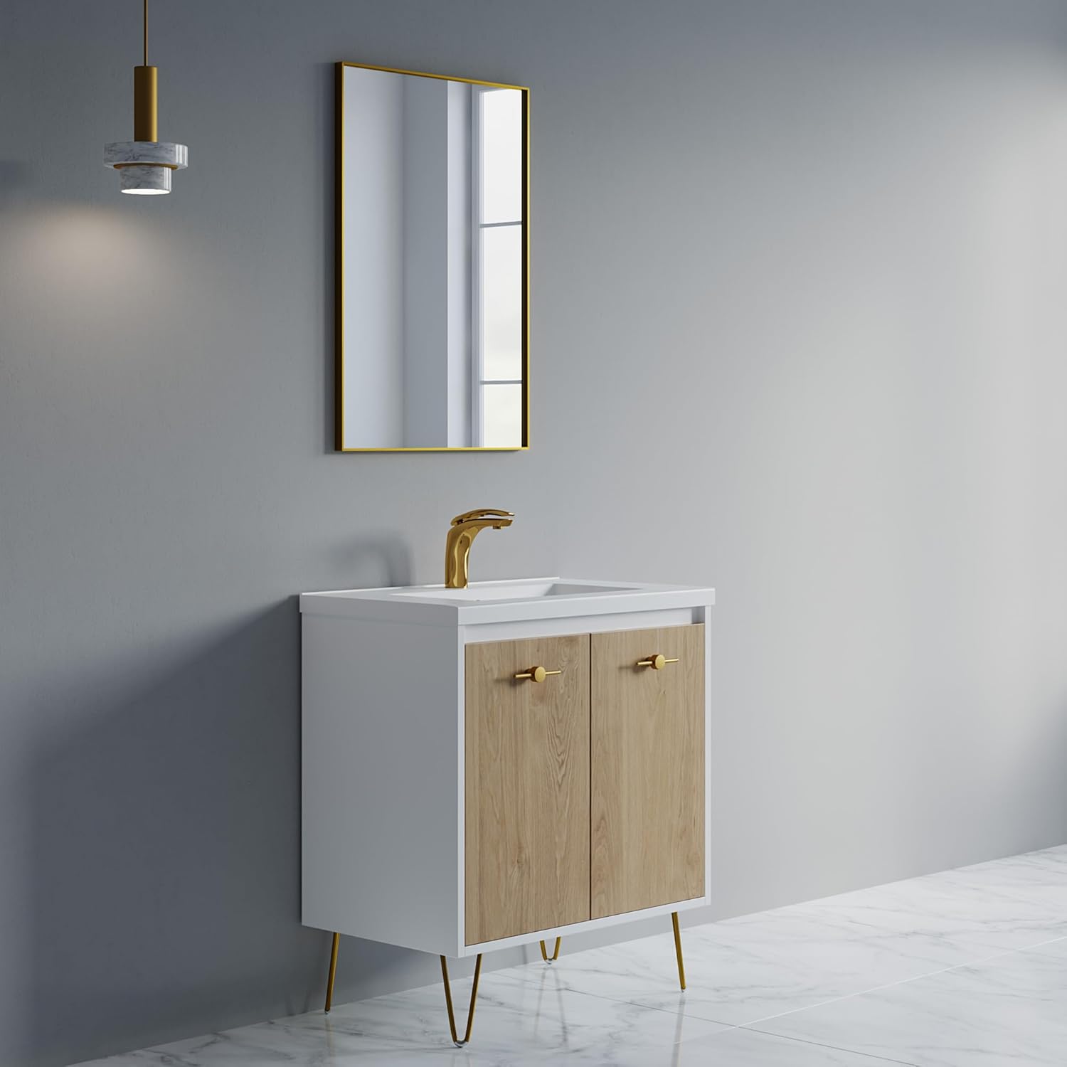Topmount Bathroom Ceramic Basin 000 3018BT