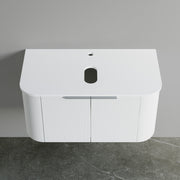 Sintered Stone Rounded Vessel Sink Top-000 3618 01CR