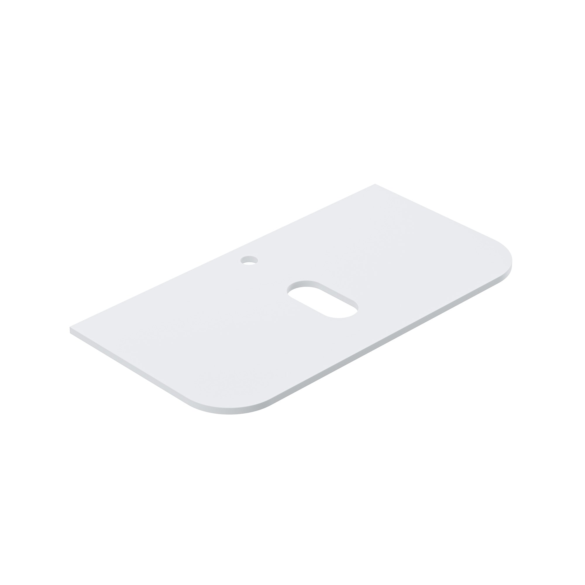 Sintered Stone Rounded Vessel Sink Top-000 3618 01CR