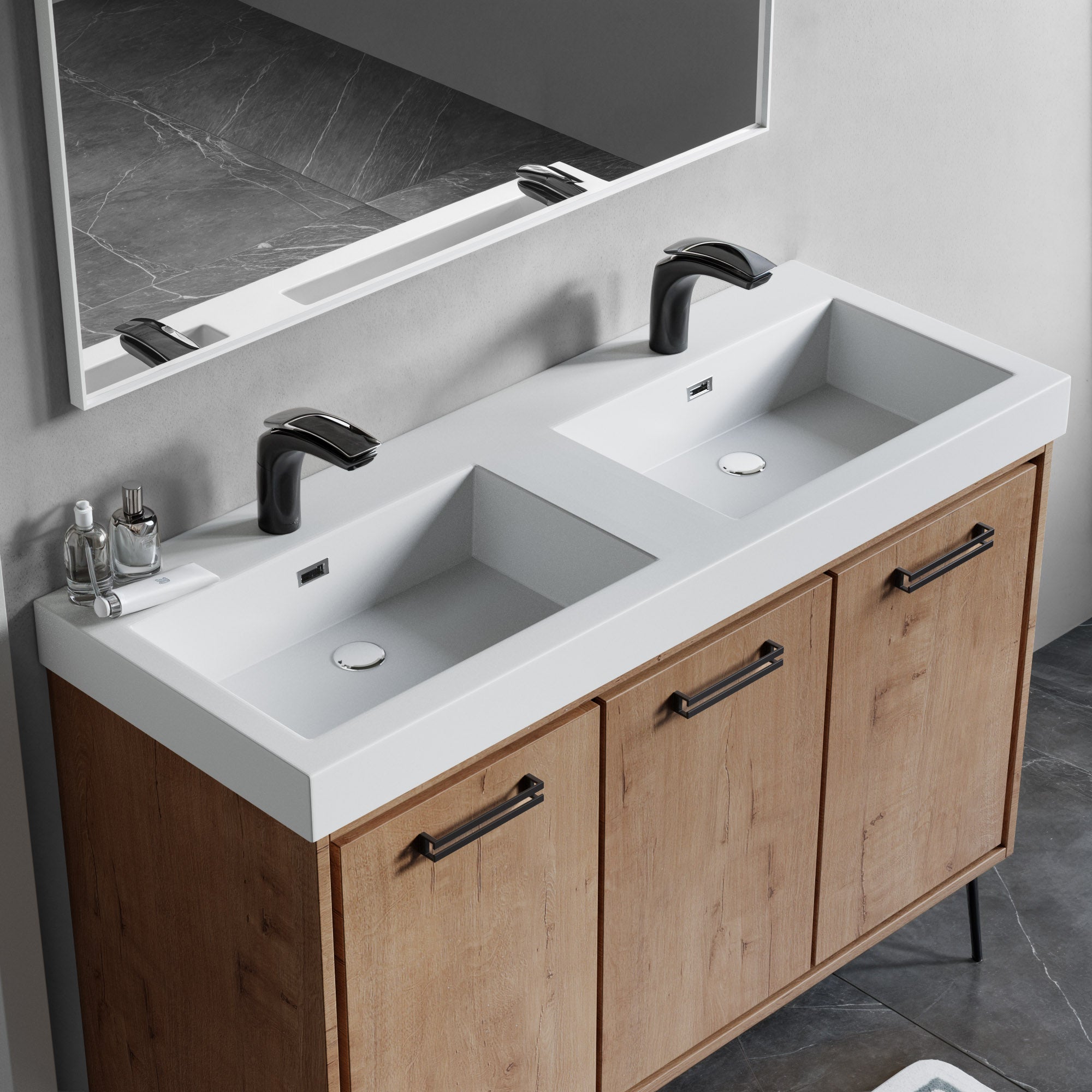 Topmount Bathroom Resin Basin 000 4818BP