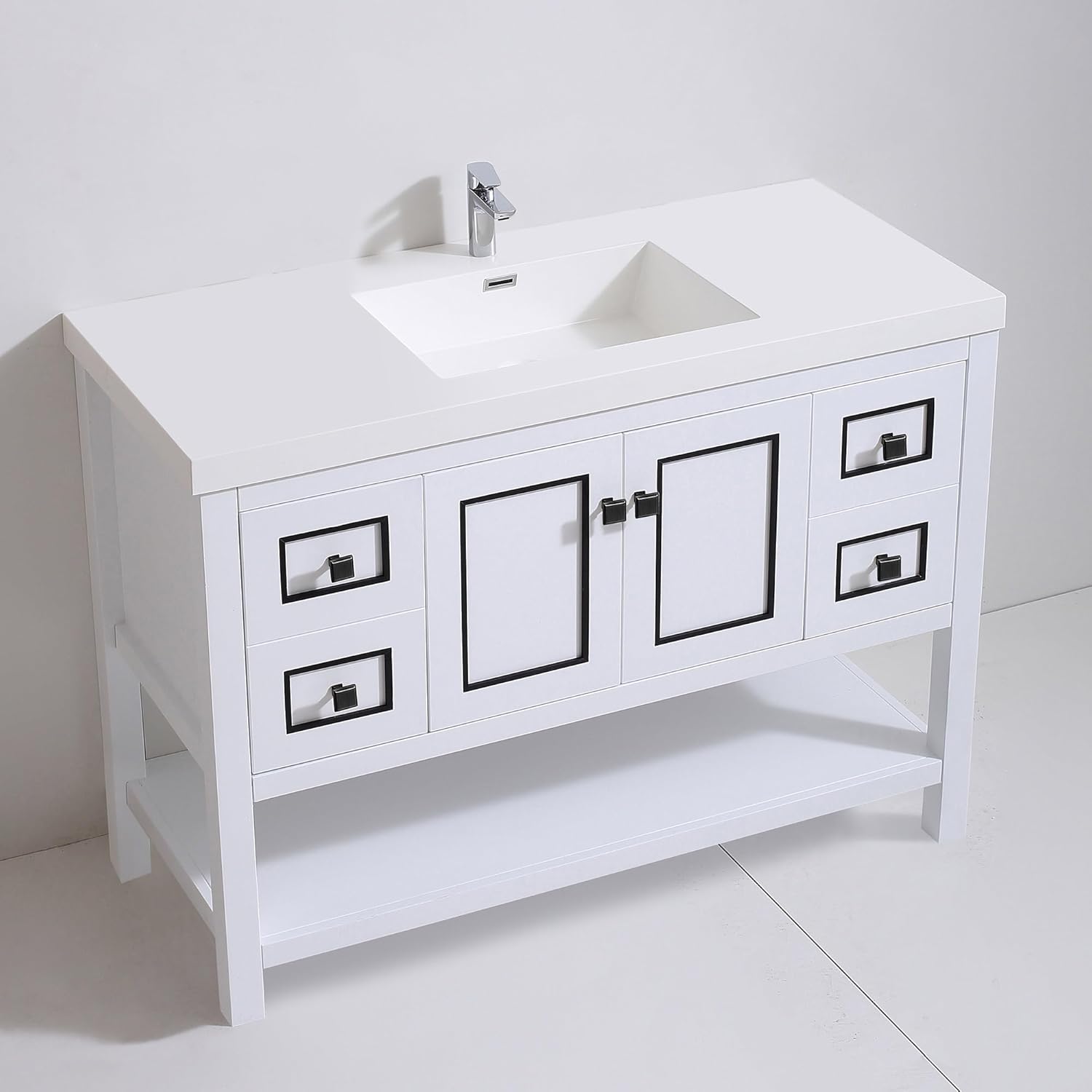 Topmount Bathroom Resin Basin 000 4922BP-S
