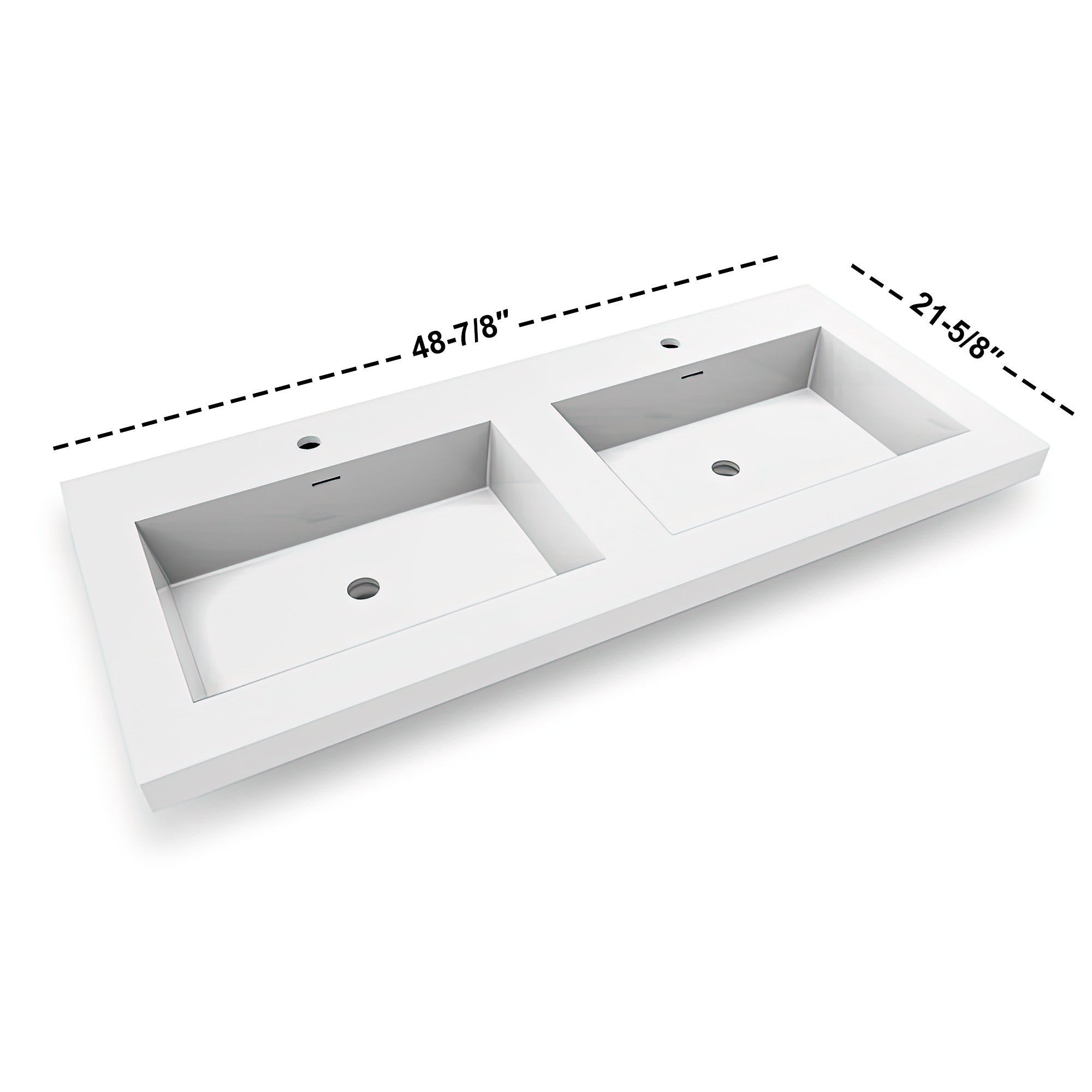 Topmount Bathroom Resin Basin 000 4922BP