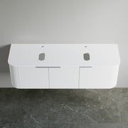 Sintered Stone Rounded Vessel Sink Top-000 6018 01CR