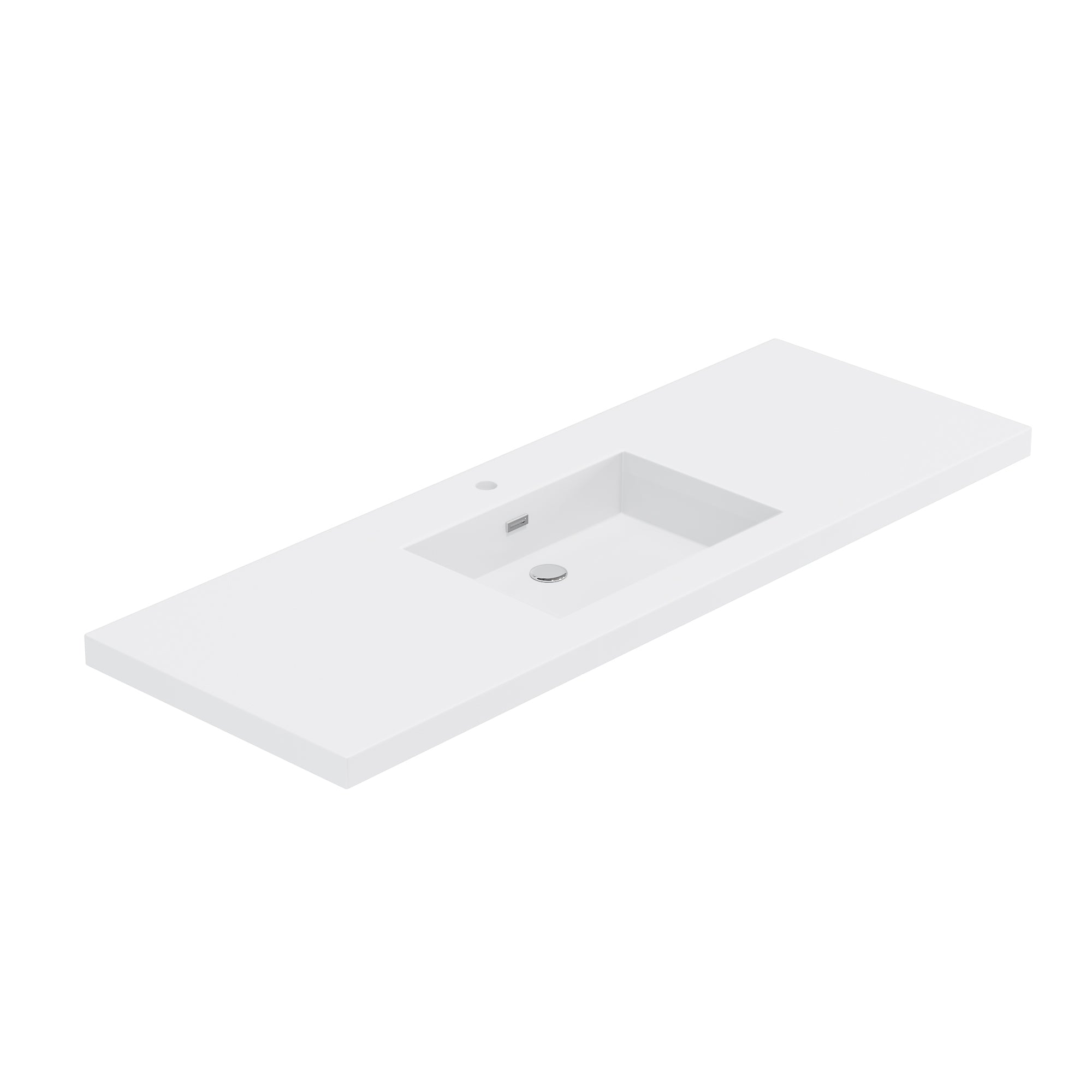 Topmount Bathroom Resin Basin 000 6122BPS