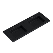 Topmount Bathroom Black Resin Basin 000 6122BP-BL
