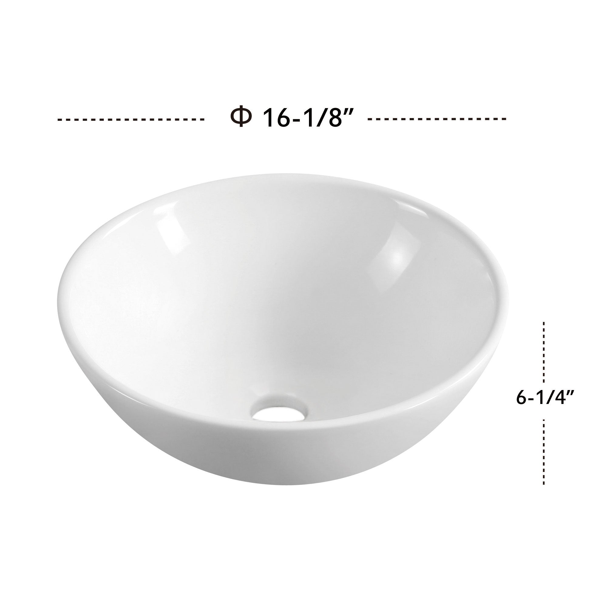 Bathroom Vessel Sink 000 1616 21