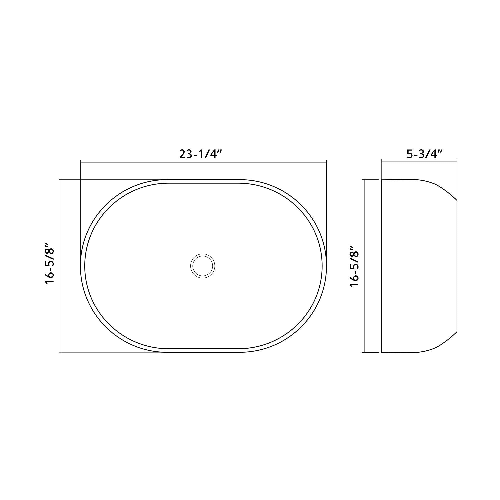 Bathroom Vessel Sink 000 2416