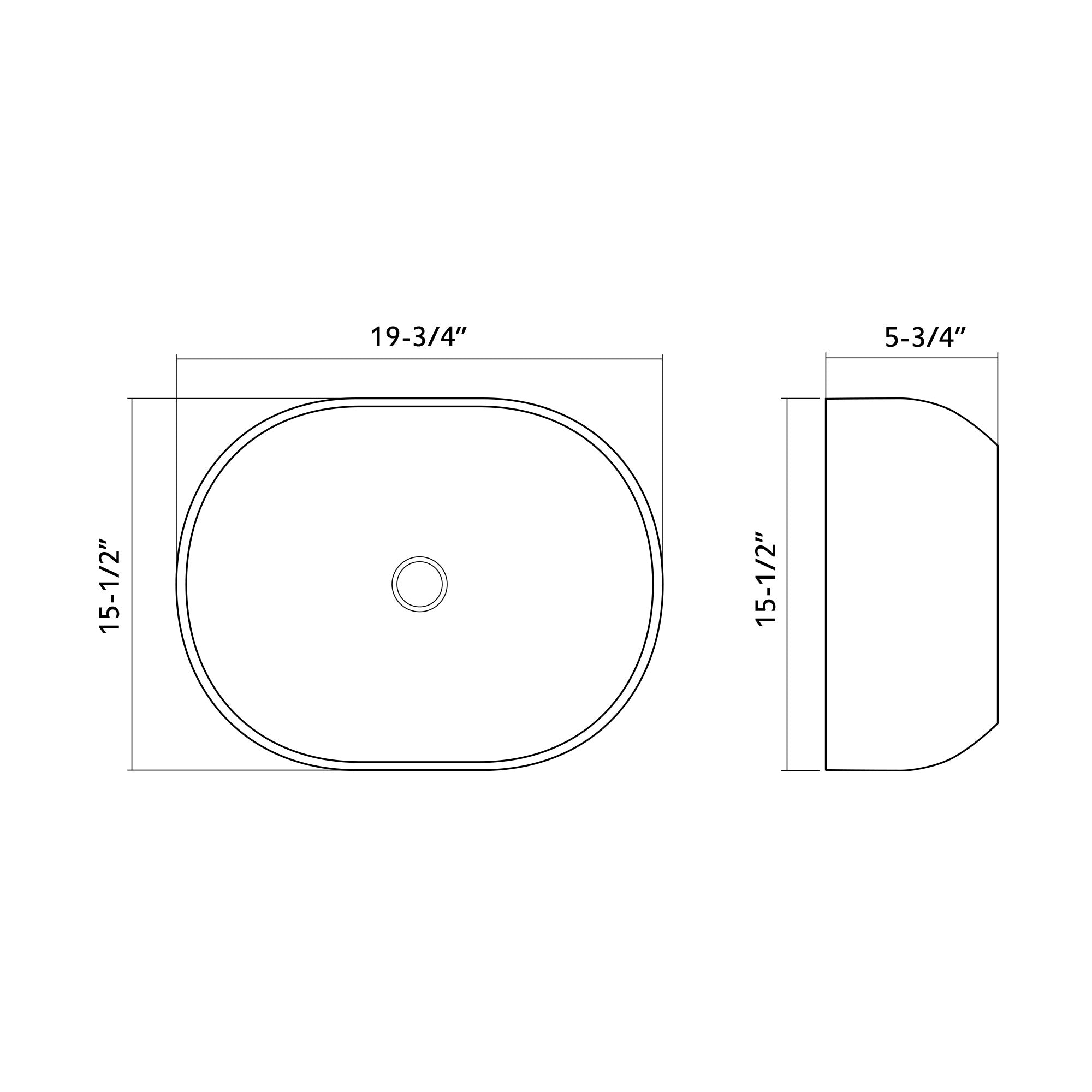 Bathroom Vessel Sink 000 2416