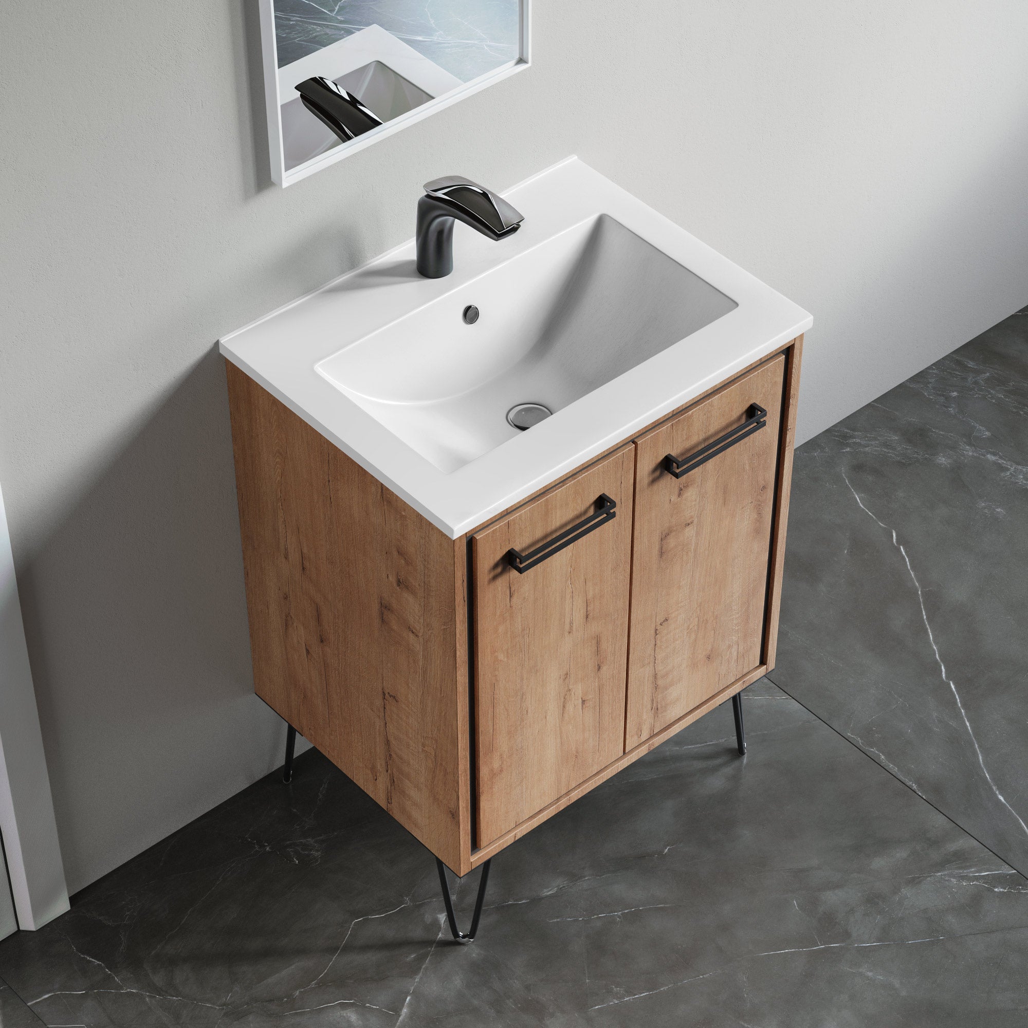 Topmount Bathroom Ceramic Basin 000 2418B