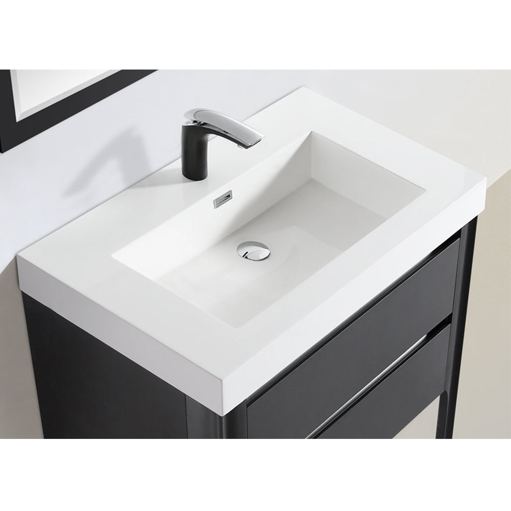 Topmount Bathroom Resin Basin 000 3018BP