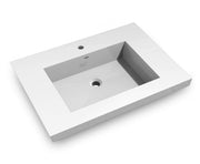 Topmount Bathroom Resin Basin 000 3122BP
