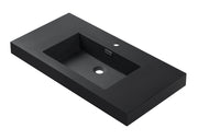 Topmount Bathroom Resin Basin 000 3618BP-MG