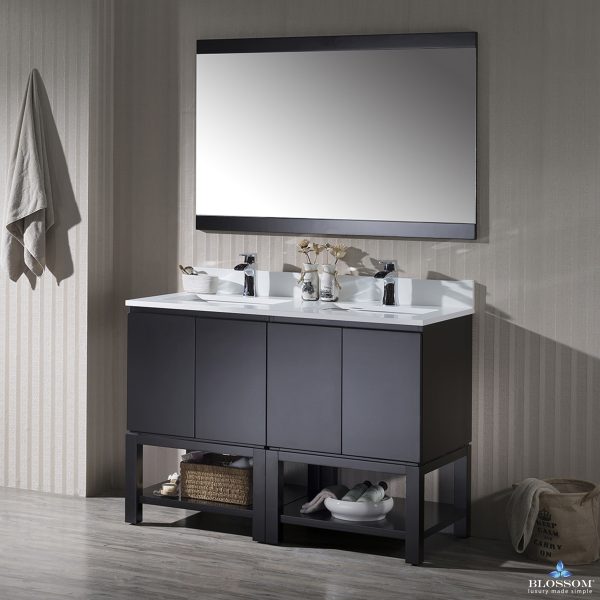Monaco 48 Inch Vanity -  Double Basins