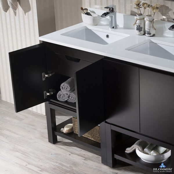 Monaco 48 Inch Vanity -  Double Basins
