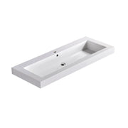 Topmount Bathroom Resin Basin 000 4818BP-RS