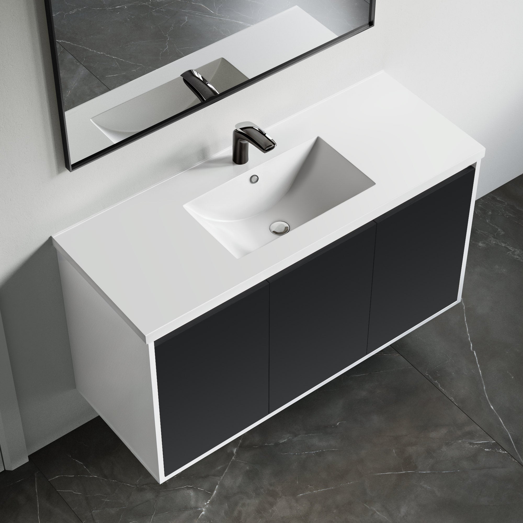 Topmount Bathroom Ceramic Basin 000 4818BT