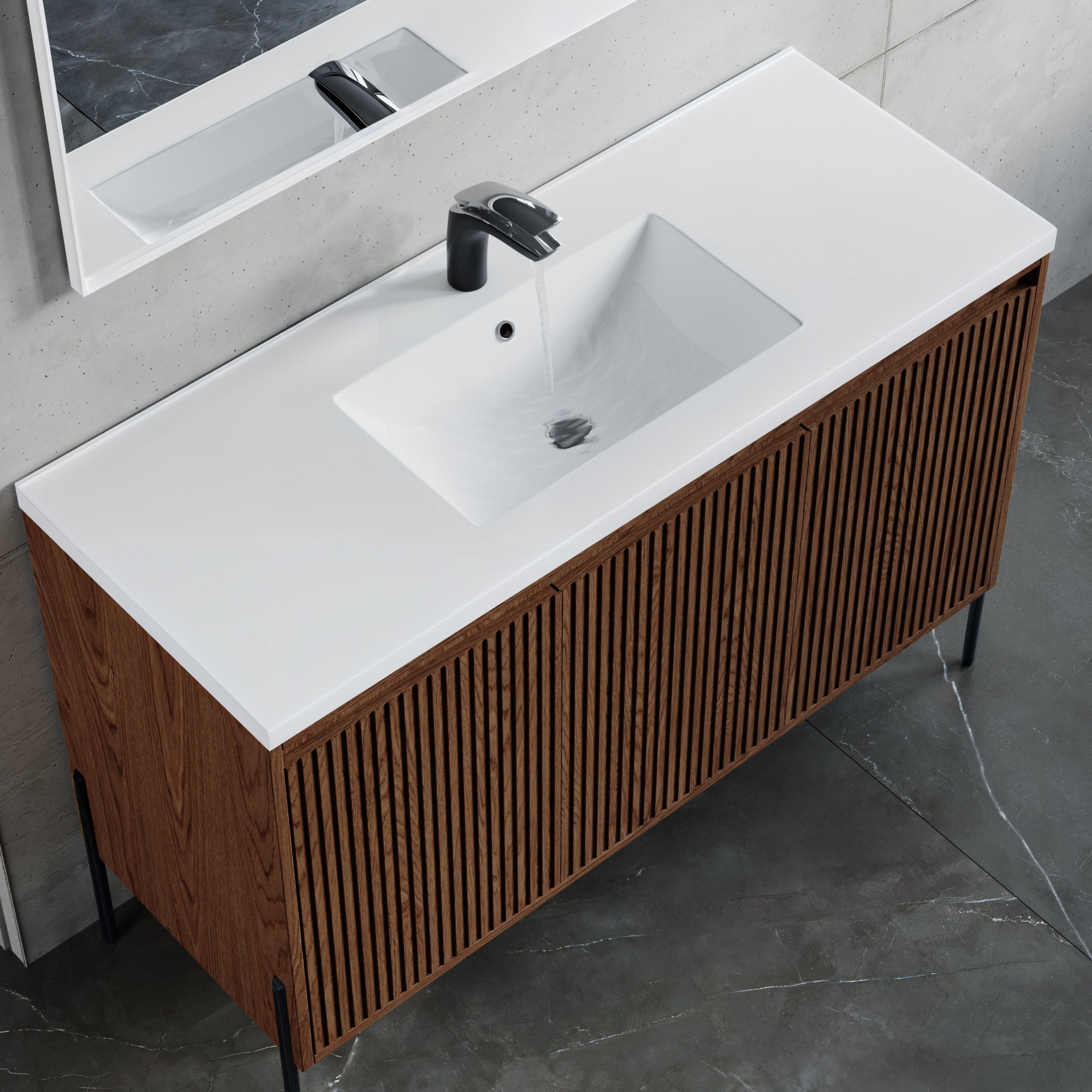 Topmount Bathroom Ceramic Basin 000 4818BT