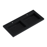 Topmount Bathroom Black Resin Basin 000 4922BP-BL