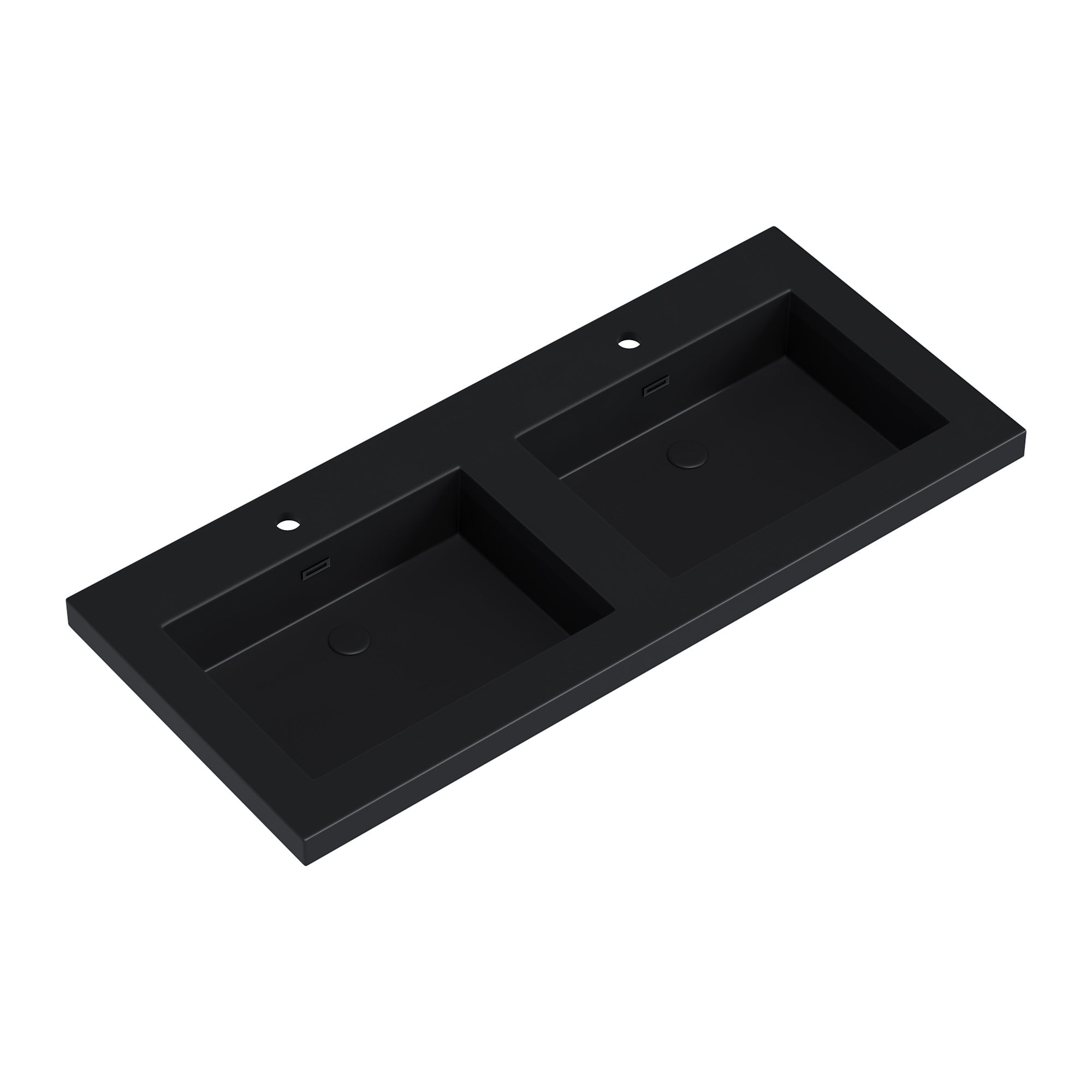 Topmount Bathroom Black Resin Basin 000 4922BP-BL